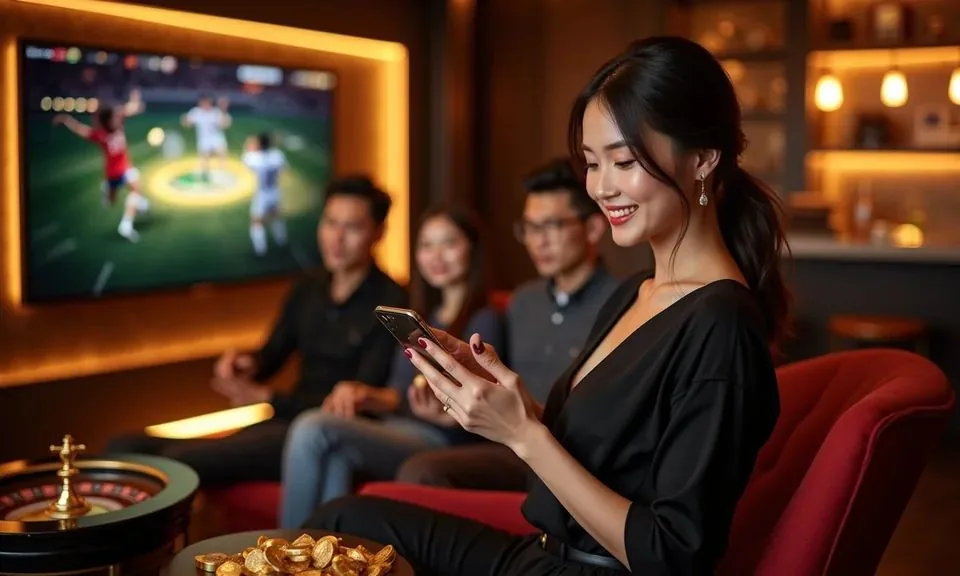 Mobile casino lobby